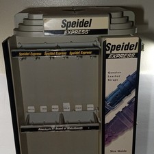 Speidel Express Store Display Watchband Rack Stand Fixture Size Guide Rotating picture