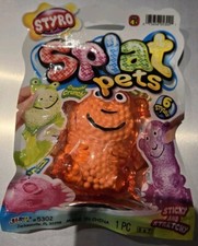 JA-RU INC. STYRO Splat Pets Monkey In The Color Red Ages 4 + STICKY AND STRETCHY picture