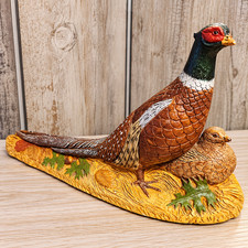 Vintage 1974 Annes Original Chalkware Pheasant Figurine #1692 Dan Hughes Bird picture