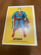 1974 Superman Wonder Bread National Periodical Publications DC NEAR MINT - MINT picture