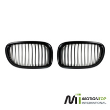 MOTIONTOP REPLACEMENT MATTE BLACK FRONT GRILLE SET - BMW F01/ F02 7-SERIES picture