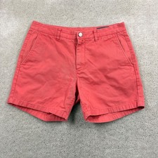 Bonobos Shorts Mens Size 32 Pink Coral Flat Front Chino Khakis 5