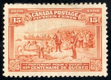 Canada Scott 102 Mint HR OG Lot M177 bhmstamps picture