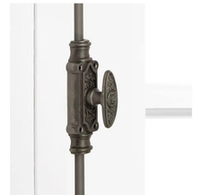 A29 Hardware 6 Feet Iron Cremone Bolt for Windows, Antique Iron Finish picture