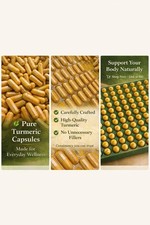 Biomeric Turmeric capsules 120ct picture