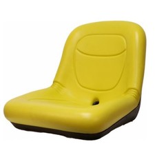 Yellow Low Back Seat Fits John Deere Mower Z225 Z245 Z425 picture