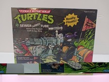 Vintage Ninja Turtles TMNT Sewer Army Tube 1989 Playmates New Open Box Nice picture