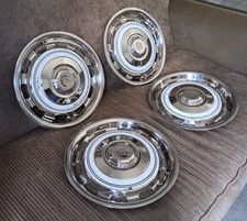 Rolls Royce 1977-1980 Silver Shadow chrome hubcaps picture