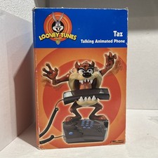 Taz Talking Animated Phone, Looney Tunes Tazmanian Devil Landline Telemania picture