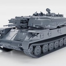 28mm-Resin Printed ZSU-23-4 Shilka + radar option (USSR, Cold War) picture