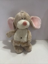 Vintage 1984 Dakin Chewie Newgett Mouse Plush Stuffed Pink Ears 12