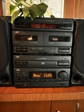 Vtg JVC CA-MX-44BK Compact Component Stereo System Deck No Remote All Tested picture
