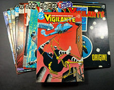 DC Huge Comic lot Vigilante x16 feat. Batman, Peacemaker Mature Readers 1983 picture