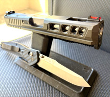 Custom AMP Slide For Glock 19 Gen 3 RMR Cut Zaffiri Sights G19 Upper +FREE KNIFE picture