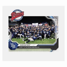 Tampa Bay Rays Division Title 2026 MLB Topps NOW Card 705 Presale picture