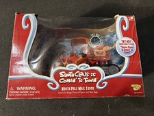 SANTA IS CLAUS COMING TO TOWN 2004 Memory Lane Mail Truck W/Kluger Mail picture