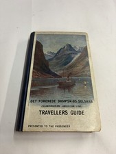 Vintage DFDS Scandinavian-American Line Guide Fold Out Maps Book picture