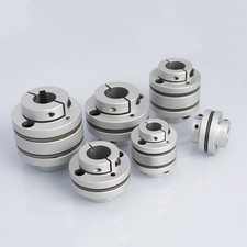 1pcs 4~10mm stepped single diaphragm diaphragm flange coupling coupler LK3-C34 #f picture