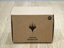 MTG Commander Buckle Up Kamigawa Neon Dynasty 2021 - Covid era minimal Packaging picture