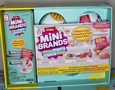 ZURU Mini Brands Mini Minis Fill the Fridge Mini Fridge Playset Ages 4-7 picture