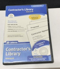 Adams Contractor's Library Business Legal Forms on CD Over 500 Forms & Tools NEW picture