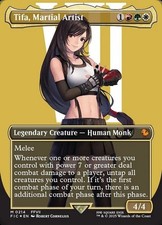 Tifa, Martial Artist (Borderless Foil) Commander: Final Fantasy Playtest Card picture