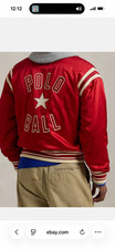 Polo Ralph Lauren Men L Satin Polo Ball Jacket Retail $798 picture