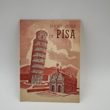 1950s Short guide of Pisa Booklet Travel Souvenir Brochure Leaning Tower picture