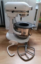 KitchenAid Heavy Duty KSM5PPWH Countertop Stand Mixer & Attachments White - picture