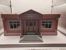 LIBRARY ASSEMBLED PRINT ON DEMAND O SCALE BUILDING/DIORAMA picture