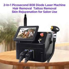 2 In 1 808nm Diode Laser Tattoo Hair Removal Nd Yag Laser Pico Laser Machine picture