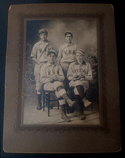 1880s Baseball Cabinet Card Photo Team 