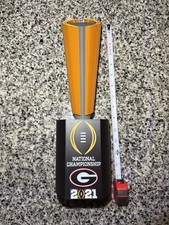 Georgia Bulldogs 21 College Football National Championship Fan Collectors Trophy picture