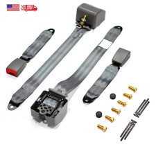 2pcs Fit For Chevrolet El Camino 1964–1987 3-point Seat Belts Gray picture