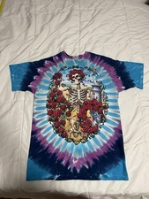 Vintage 1995 Grateful Dead Single Stitch Liquid Blue Shirt Men’s Large picture