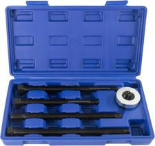HFS(R) 5Pcs Long Reach Harmonic Balancer Installer Kit, 4 Adapters & Nut Bearing picture