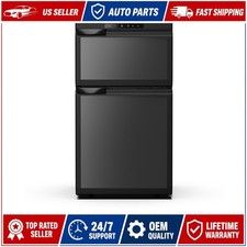 RV Refrigerator 2.8 Cubic Feet 12V/24V 110V 2 Door Fridge with APP Control picture