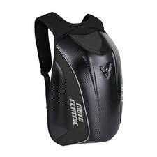 mjmoto Motorcycle Backpack Waterproof Large Capacity Carbon Fiber Rider Backp... picture