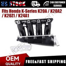 Ultra Street black Split Intake Manifold for Honda K20A K20A2 K20Z1 K24A1 picture
