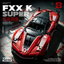 Technic 1:10 FXX K EVO Supercars Building Blocks MOC 1889 Pieces picture