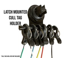 Latch Mounted Cull Tag Holder/Organizer For Tournament Fishing Boats picture