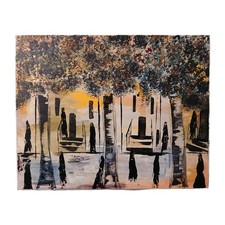 original abstract Impressionism acrylic painting on canvas picture