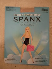 NEW Spanx Higher Power High Waisted Power Panty Size E Bare Smooths & Slims picture