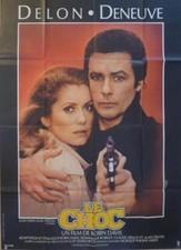 LE CHOC - ALAIN DELON / CATHERINE DENEUVE - ORIGINAL LARGE FRENCH MOVIE POSTER picture