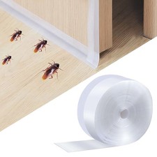 16FT/5M Weather Stripping Door Seal Strip Self Adhesive Silicone Bottom Stopper picture