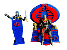 GI Joe 3D Printed Cobra Throne + Podium for 6” Figures (Cobra Commander / Destro picture
