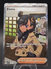 Emma Trainer Supporter - Me:04 Chaos Rising - #107/086 - Full Art Pokémon  picture