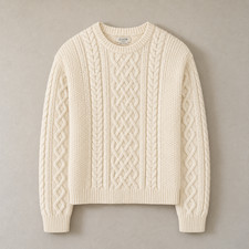 J.Crew Cable Crewneck Sweater (XS, S, M, L, XL) (Brand New) picture