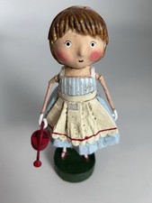 Lori Mitchell Mary Quite Contrary Figurine Girl Watering Can ESC Retired  picture