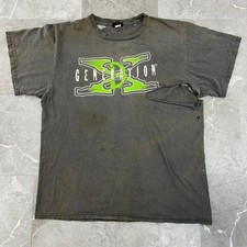 Vintage D Generation X Graphic Tee Mens XL Distressed WWF Triple H Chyna HBK picture